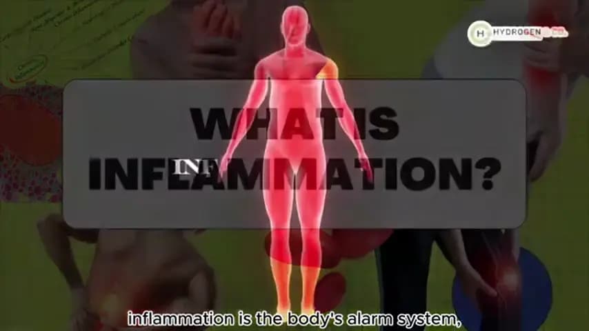 Velta educational animation explaining the inflammatory response