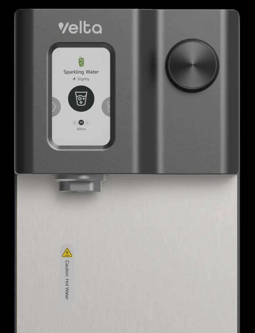 Front view of the HydroSpark water purifier
